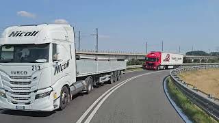 296 4K POV Real Truck Driving MAN TGX 520 Italy Cortemaggiore to Austria Kundl part 1 [upl. by Fishbein153]