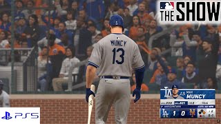 Los Angeles Dodgers vs New York Mets  GAME 1  MLB THE SHOW 24 Game Play [upl. by Cart]