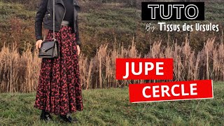 TUTORIEL COUTURE  La Jupe Cercle [upl. by Anderson647]