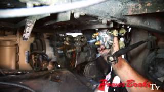 Installing Airhydraulic Brake System Valve  Conversion From Lockheed Unit on English Bus [upl. by Sada810]