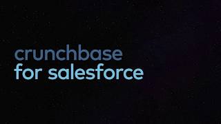 Crunchbase for Salesforce [upl. by Akeemat525]