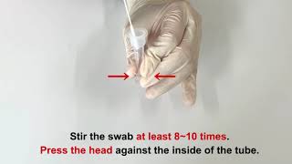 COVICHEK™ COVID19 Ag kit  Nasopharyngeal Swab Collection  How to Use [upl. by Vaughan40]