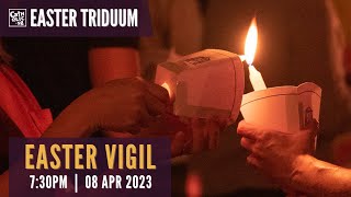 Easter Vigil 2023 – Catholic Mass Today Live Online [upl. by Bowes]