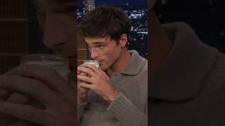 JacobElordi sniffs the “Jacob Elordi’s Bathwater” candle 🛁 JimmyFallon FallonTonight [upl. by Noramac872]