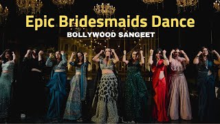 Epic Bridesmaids Sangeet Dance  Madhura  Indian Wedding  Chalka Le Gayi Rangeelo Maro Bumbro [upl. by Riella]