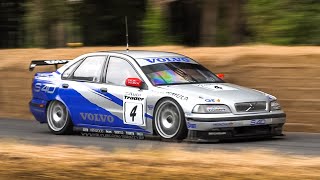 Volvo S40 BTCC Super Touring Car w 20L NA 5Cylinder Engine Intake Sound amp Accelerations [upl. by Eunice]