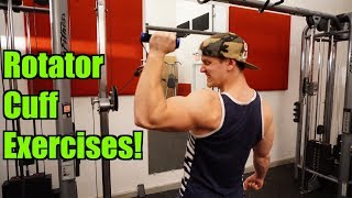 Top 5 Rotator Cuff Exercises [upl. by Rhu607]