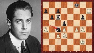 Chess Genius José Raúl Capablanca  Top Five Chess Sacrifices [upl. by Corel]