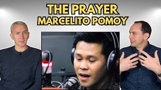 FIRST TIME HEARING The Prayer by Marcelito Pomoy REACTION [upl. by Cleaves]