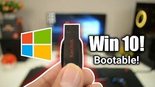 How To Make A Bootable USB Drive of Windows 10 in Easiest way Hindi [upl. by Adnwahs]