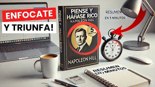 🔑 Piense y Hágase Rico de Napoleon Hill  Resumen en 5 Minutos [upl. by Nabala147]