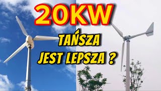 ELEKTROWNIA WIATROWA 20KW KOMPLET Z INWERTEREM I STEROWNIKIEM [upl. by Oiraved]