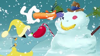 Oggy and the Cockroaches  Do You Want to Build a Snowman SEASON 7 BEST CARTOON COLLECTION  HD [upl. by Leumek]