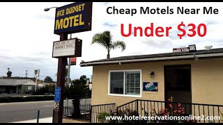 Top 10 Cheap Motels Near Me Under 30 for Tonight [upl. by Nnylimaj]