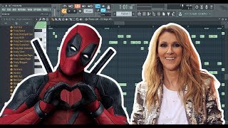 Céline Dion  Ashes from the Deadpool 2  Fl Studio 12 Piano  FLP [upl. by Etteluap]