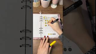 Fill in my November planner with me ✨ november bujo planner journal bulletjournal asmr [upl. by Hesther]