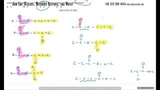 AS 9701 Organic Chemistry Part 6  Isomers and Past Paper Questions [upl. by Arney]