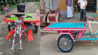 Gear box setting electric thela gadie rickshaw fitting maishaelectronics [upl. by Ereveniug]