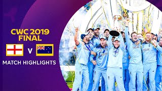 Cricket World Cup 2019 Final England v New Zealand  Match Highlights [upl. by Quirita632]