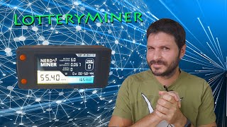 LotteryMiners y NerdMiners ¡Empieza a Minar Bitcoin con Menos de 1 Vatio [upl. by Krueger656]