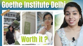 I studied at Goethe Institute Delhi Offline mode Max Müller Bhavan New Delhi Review [upl. by Arok]