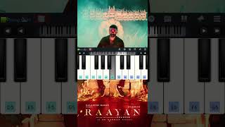 Adangaatha Asuran  Raayan  Piano Tutorial [upl. by Delp]