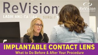 Preparing For Your Implantable Contact Lens ICL Procedure [upl. by Alvar]