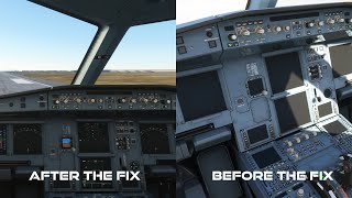 Fixing Blank Display Issue  Airbus A320 Neo Microsoft Flight Simulator  New Release 12060 [upl. by Walling479]