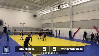 Sky High 15 Black vs Windy City Aces 15 Chicago [upl. by Ttevy]