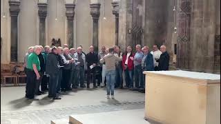 Chorgemeinschaft Landenberg  Dirigent Philip Hirsiger in der Kirche St Martin in Köln [upl. by Ahseket]