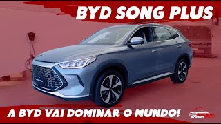 BYD Song Plus O SUV Híbrido que Vai te Surpreender  Machine Sound Details [upl. by Aneelehs801]