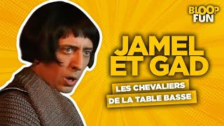 Gad Elmaleh Jamel Debbouze  LES CHEVALIERS DE LA TABLE BASSE  Made in Jamel [upl. by Wanonah]