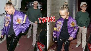 BIEBER TWINS Meet Mini Justin Bieber amp Mini Hailey Bieber Twins Special pt4 [upl. by Percival]