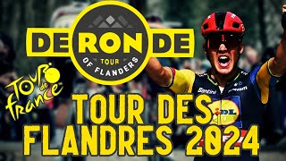 TOUR DES FLANDRES 2024 sur Tour de France 2023 [upl. by Meda]