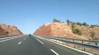 Autoroute A7 AgadirMarrakech HD 25 [upl. by Terle]