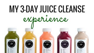 My 3Day Juice Cleanse Experience [upl. by Haimirej]