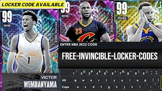 USE THIS GUARANTEED INVINCIBLE LOCKER CODES BEFORE ITS GONE NBA 2K23 MYTEAM NBA 2K23 LOCKER CODES [upl. by Scully]