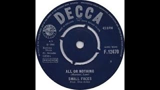 Small Faces All Or Nothing Lyrics [upl. by Clite]