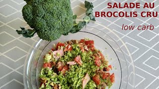 La VRAIE salade de brocolis délicieuse et colorée low carb [upl. by Rawde]