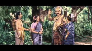 Mayabazar Movie  Beautiful Scene Between SVR amp ANR  SVR NTR ANR Savitri [upl. by Finlay]