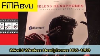 iWorld Wireless Headphones HBS1000 [upl. by Llednahs828]