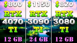 RTX 4070 Ti vs RTX 3080 Ti vs RTX 3090 Ti  PC Gameplay Tested [upl. by Lucais]