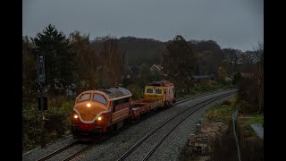 MY 1152  MX 26 med gult materiel til Randers  13112024 [upl. by Pietje]