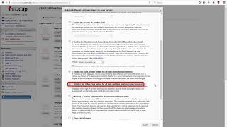 REDCap Tutorial Video 3 Project Setup Page [upl. by Tayler]