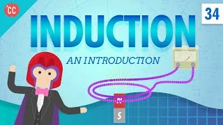 Induction  An Introduction Crash Course Physics 34 [upl. by Yeruoc]