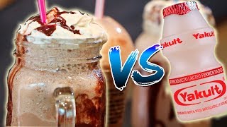 FRAPPE de YAKULT vs de CHOCOLATE  El Itacate [upl. by Bridges650]