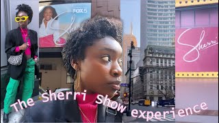 I WENT TO THE SHERRI SHEPHERD SHOW FRONT ROW SEAT [upl. by Pulchi]