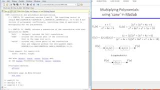 Matlab conv command [upl. by Schear]