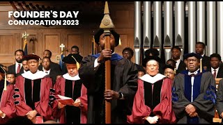 FOUNDERS DAY CONVOCATION 2023 morehouse morehousecollege [upl. by Sadler]