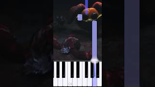 how to play quotPoppy Playtime Chapter 4  Teaser Trailer Songquot on piano [upl. by Neeron206]